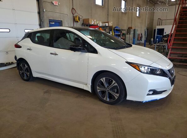 1N4BZ1DP9LC300317 2020 NISSAN LEAF White Front right