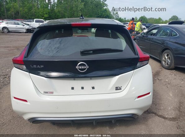 1N4CZ1CV0PC551625 2023 NISSAN LEAF White 