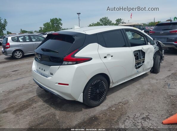 1N4CZ1CV0PC558364 2023 NISSAN LEAF White Задня права чверть