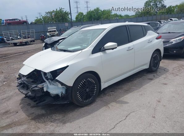 1N4CZ1CV0PC558364 2023 NISSAN LEAF White Передня ліва чверть