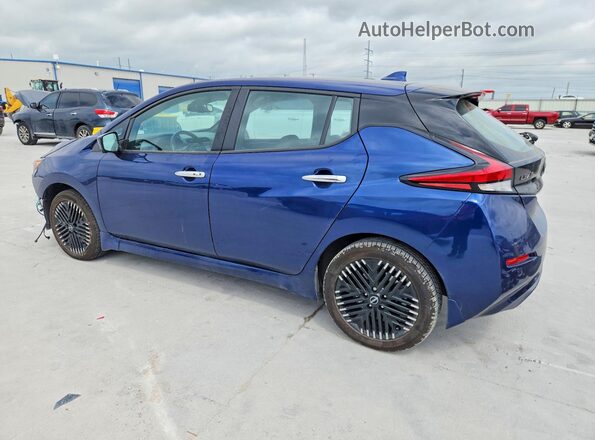 1N4CZ1CV0RC551854 2024 NISSAN LEAF Синий Задняя левая четверть