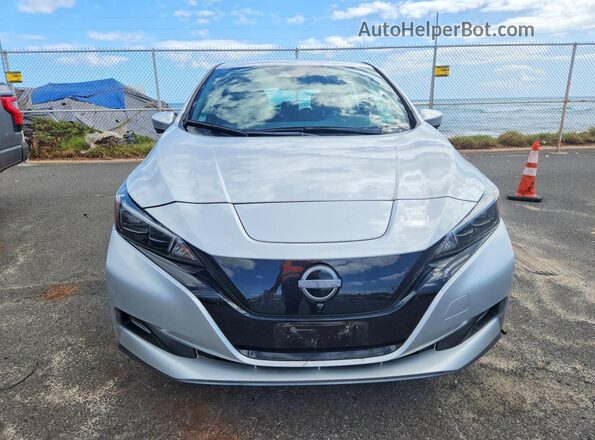 1N4CZ1CV3SC557606 2025 NISSAN LEAF Silver Դիմացի տեսք