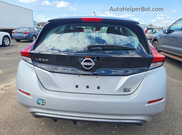 1N4CZ1CV3SC557606 2025 NISSAN LEAF Silver Հետևի տեսք