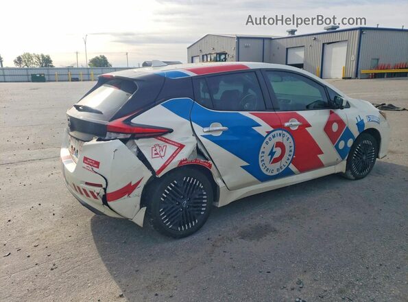 1N4CZ1CV4SC558425 2025 NISSAN LEAF White უკანა მარჯვენა