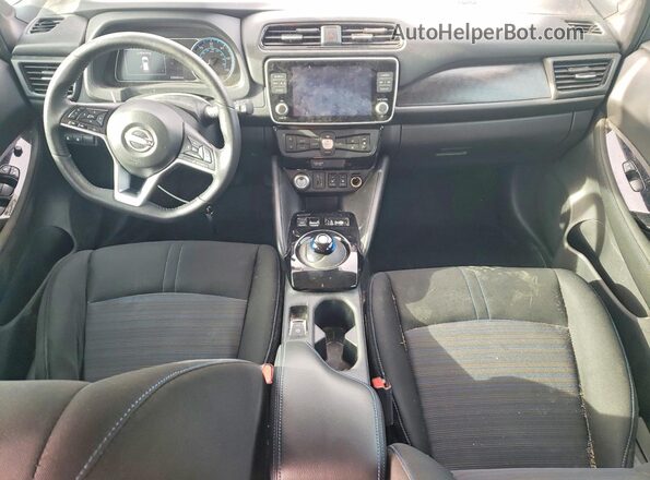 1N4CZ1CV4SC558425 2025 NISSAN LEAF White წინა პანელის ხედი