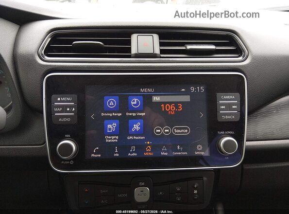 1N4CZ1CV8SC558038 2025 NISSAN LEAF Черный 