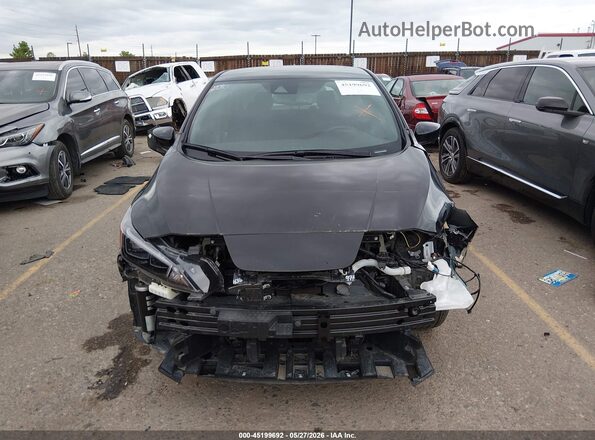 1N4CZ1CV8SC558038 2025 NISSAN LEAF Черный Вид задней части салона