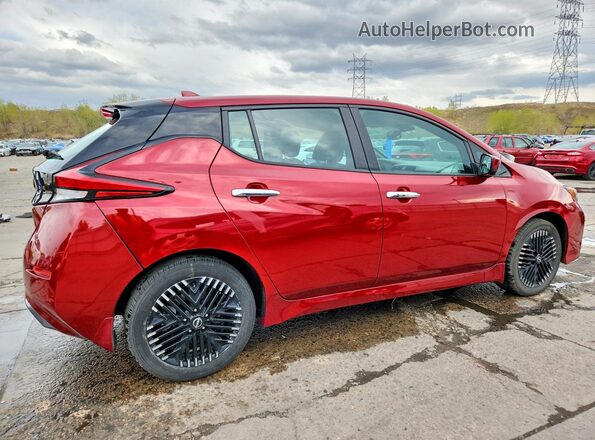 1N4CZ1CV8SC561361 2025 NISSAN LEAF Red 
