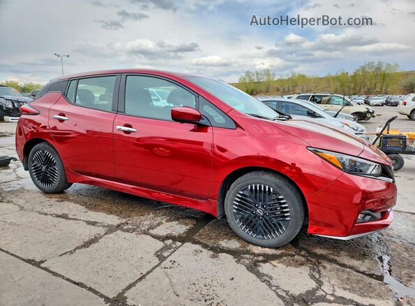 1N4CZ1CV8SC561361 2025 NISSAN LEAF Red 
