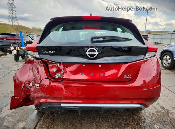 1N4CZ1CV8SC561361 2025 NISSAN LEAF Red 
