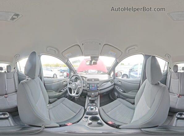 1N4CZ1CV8SC561361 2025 NISSAN LEAF Red 