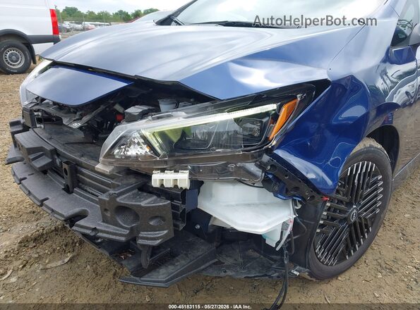 1N4CZ1CV9PC561733 2023 NISSAN LEAF Dark Blue Front view