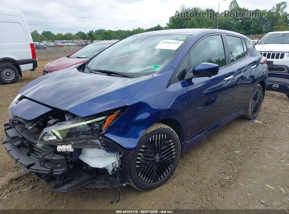 1N4CZ1CV9PC561733 2023 NISSAN LEAF Dark Blue Front left