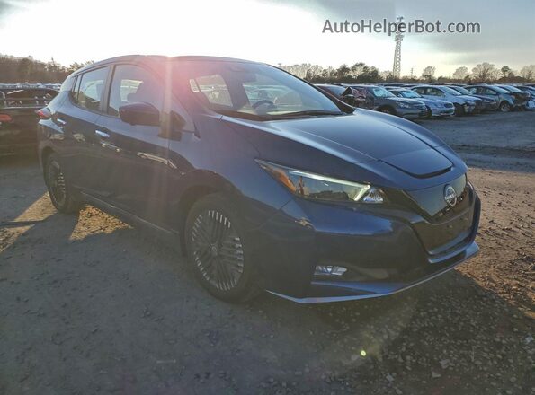 1N4CZ1CV9RC552114 2024 NISSAN LEAF Синий Передняя правая четверть