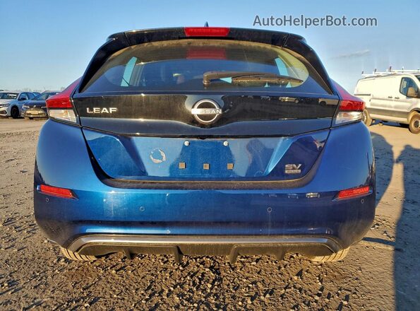 1N4CZ1CV9RC552114 2024 NISSAN LEAF Синий Вид сзади