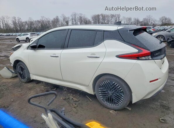 1N4CZ1CVXPC563281 2023 NISSAN LEAF White Trasero izquierdo
