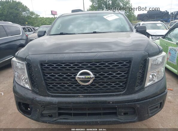 1N6AA1EK9KN515700 2019 NISSAN TITAN Black Vista interior trasera