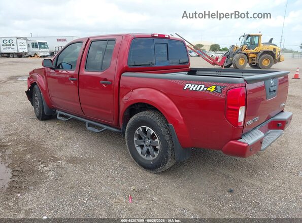 1N6AD0EV1JN743250 2018 NISSAN FRONTIER Красный Задняя левая четверть