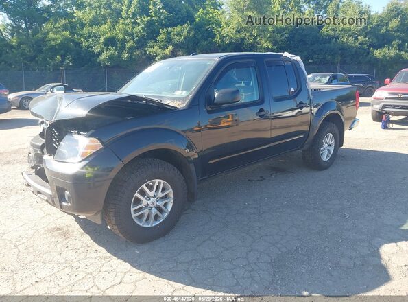 1N6AD0EV9HN744351 2017 NISSAN FRONTIER Black Առջևի ձախ երեք քառորդ տեսարան