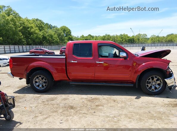 1N6AD0FV7GN752638 2016 NISSAN FRONTIER Red Rear interior view