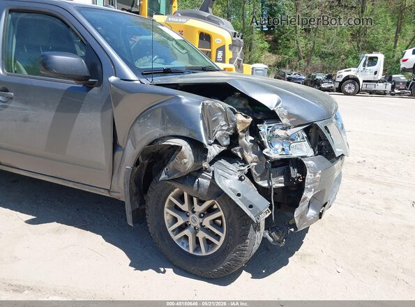 1N6AD0FV8HN736403 2017 NISSAN FRONTIER Gray წინა ხედი