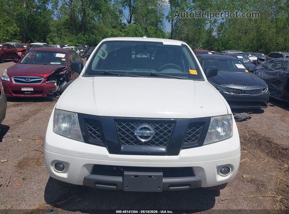 1N6AD0FV9JN723259 2018 NISSAN FRONTIER White Вид щитка приладів