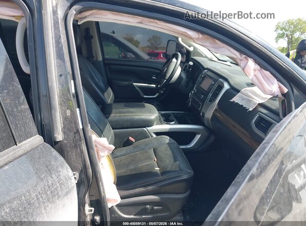 1N6BA1F42GN514934 2016 NISSAN TITAN XD Black Vista interior delantera