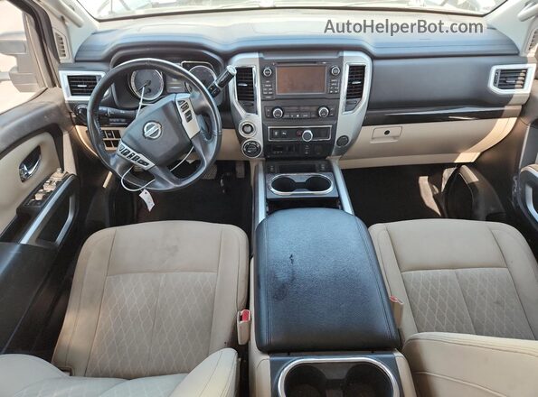 1N6BA1F45GN505774 2016 NISSAN TITAN White Dashboard view