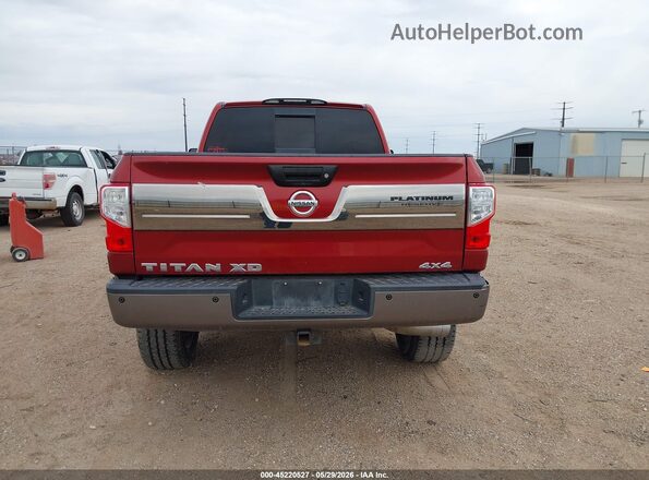 1N6BA1F47GN507266 2016 NISSAN TITAN XD Red 