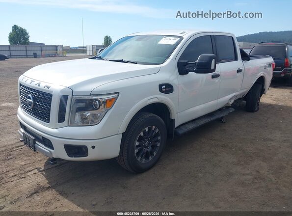 1N6BA1F48GN515554 2016 NISSAN TITAN XD Белый Передняя левая четверть