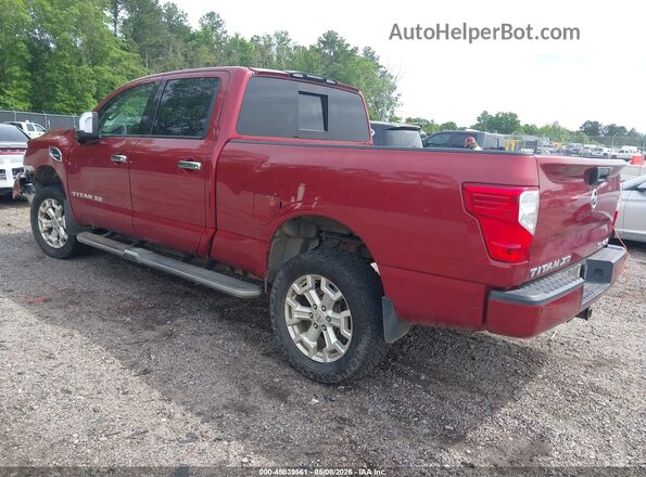 1N6BA1F48HN522067 2017 NISSAN TITAN XD Red Trasero izquierdo