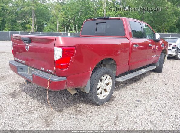 1N6BA1F48HN522067 2017 NISSAN TITAN XD Red Trasero derecho