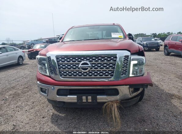 1N6BA1F48HN522067 2017 NISSAN TITAN XD Red Vista interior trasera