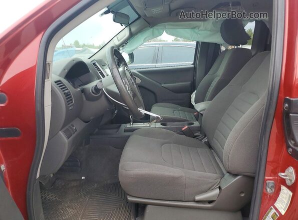 1N6BD0CT2JN728083 2018 NISSAN FRONTIER Red Vista interior delantera