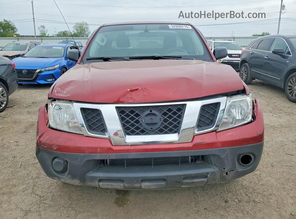 1N6BD0CT2JN728083 2018 NISSAN FRONTIER Red Vista frontal