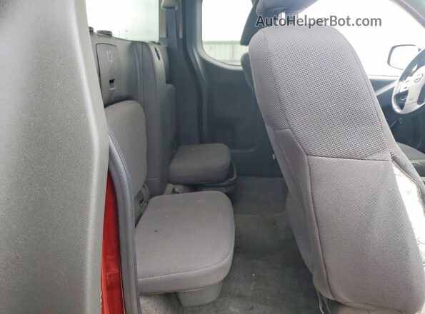 1N6BD0CT2JN728083 2018 NISSAN FRONTIER Red Vista de los asientos traseros