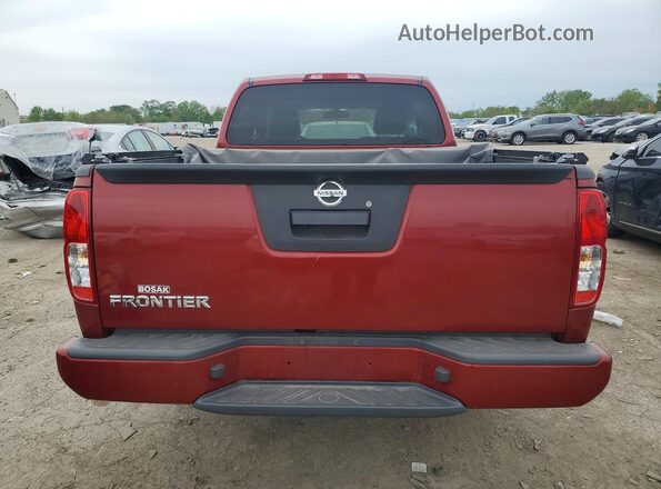 1N6BD0CT2JN728083 2018 NISSAN FRONTIER Red Vista trasera