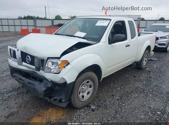 1N6BD0CT9KN760479 2019 NISSAN FRONTIER White Առջևի ձախ երեք քառորդ տեսարան