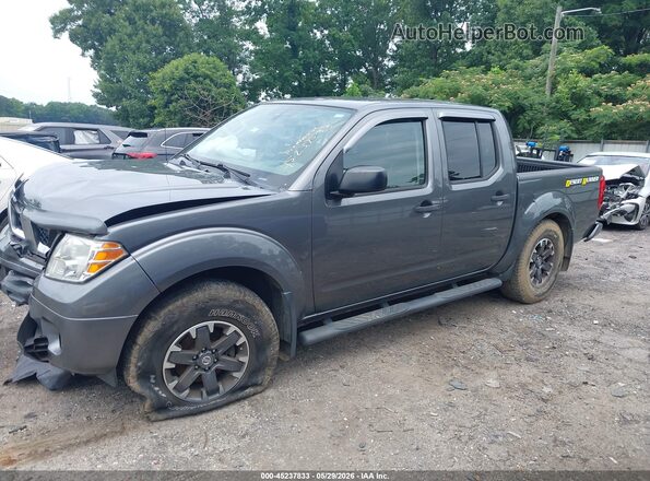 1N6DD0ER2KN762410 2019 NISSAN FRONTIER Gray წინა მარცხენა ხედი სამი მეოთხედიდან