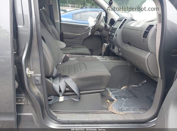 1N6DD0ER2KN762410 2019 NISSAN FRONTIER Gray წინა სალონის ხედი