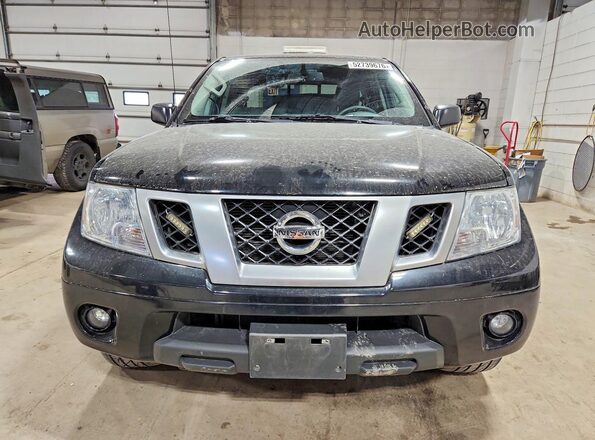 1N6ED0EB3LN722989 2020 NISSAN FRONTIER Black Front view