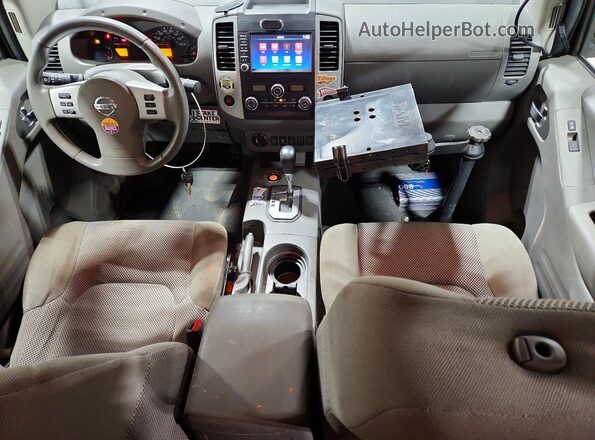 1N6ED0EB3LN722989 2020 NISSAN FRONTIER Black Dashboard view