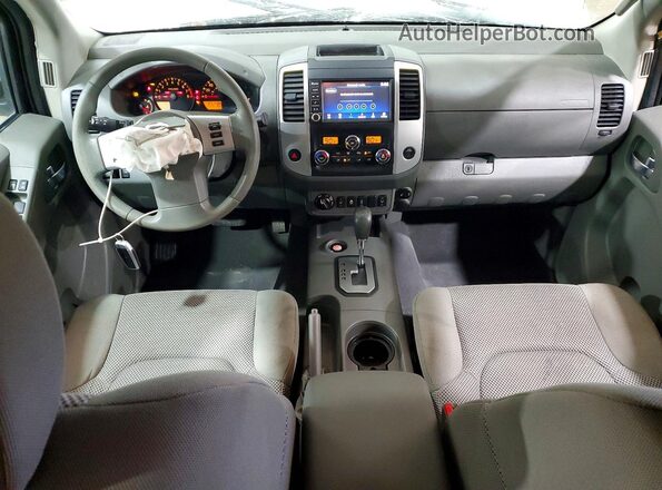 1N6ED0EB4LN716747 2020 NISSAN FRONTIER White Առջևի վահանակի տեսք