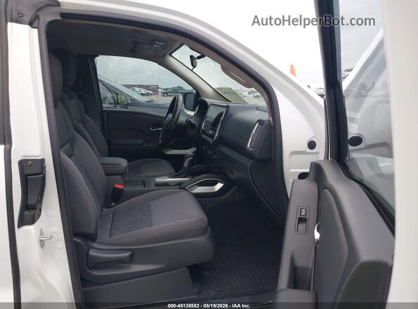 1N6ED1CL5SN601560 2025 NISSAN FRONTIER White Widok wnętrza z przodu