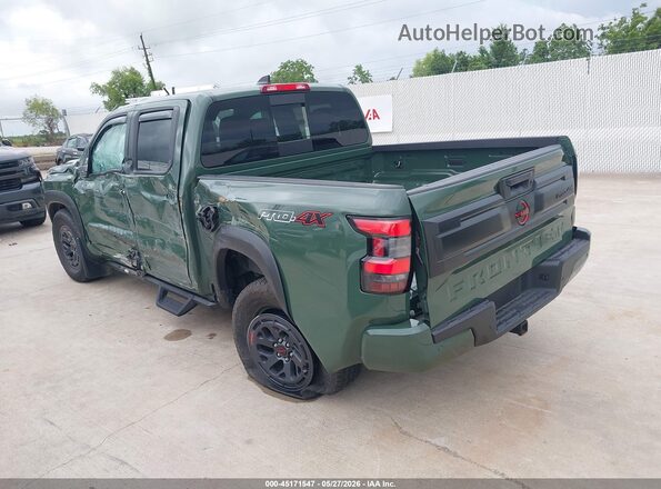 1N6ED1EK4SN602770 2025 NISSAN FRONTIER Green უკანა მარცხენა