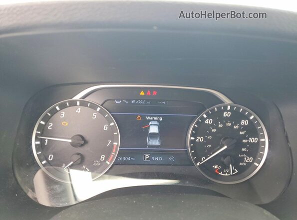 1N6ED1FJ1RN659508 2024 NISSAN FRONTIER Белый Вид щитка приборов