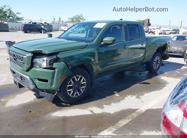 1N6ED1FJ2PN619810 2023 NISSAN FRONTIER Green Vista tres cuartos delantera izquierda