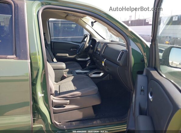 1N6ED1FJ2PN619810 2023 NISSAN FRONTIER Green Vista interior delantera