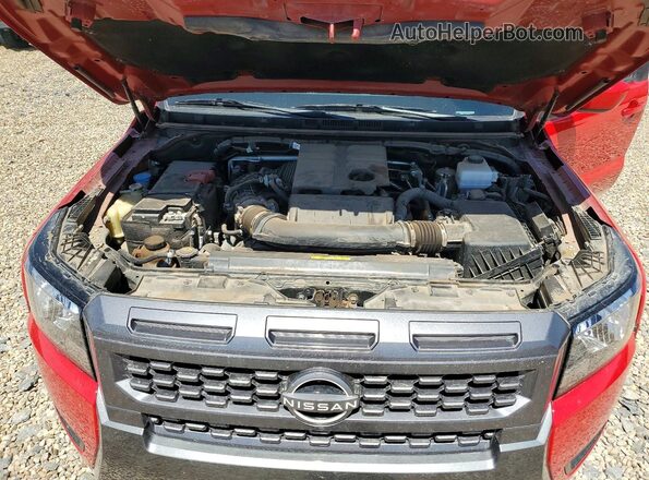 1N6ED1FJ9SN602172 2025 NISSAN FRONTIER Красный Вид задней части салона