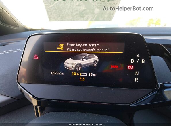 1V25MPE84RC007805 2024 VOLKSWAGEN ID.4 White Հետևի նստատեղերի տեսք